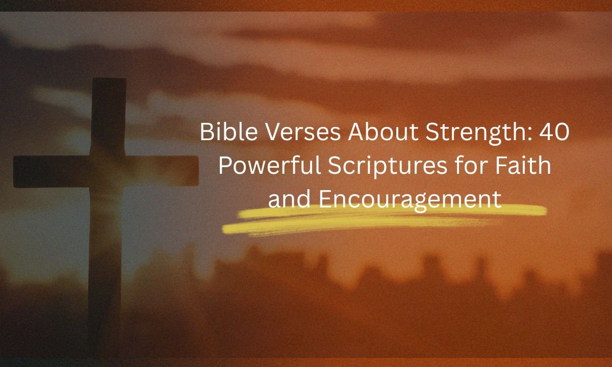 bible verses about strength