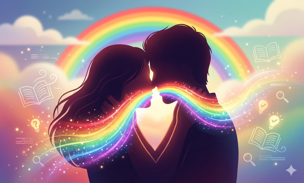 what is rainbow kiss