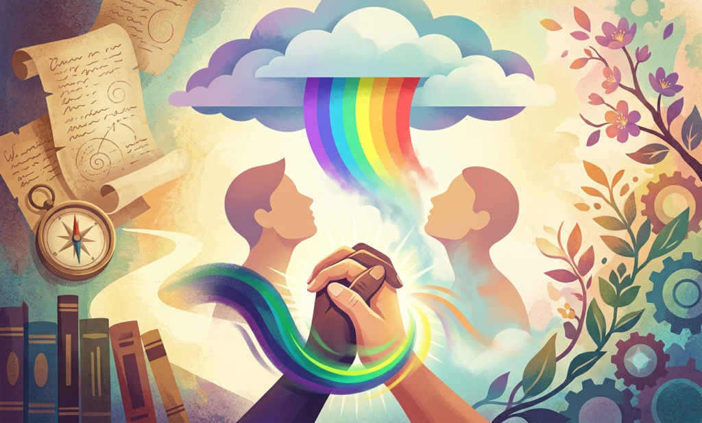 rainbow kiss meaning