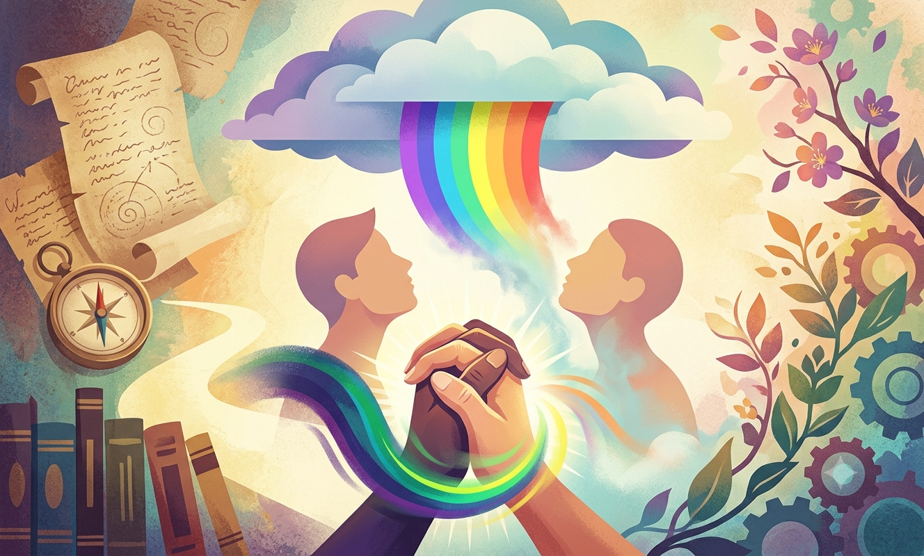 rainbow kiss meaning