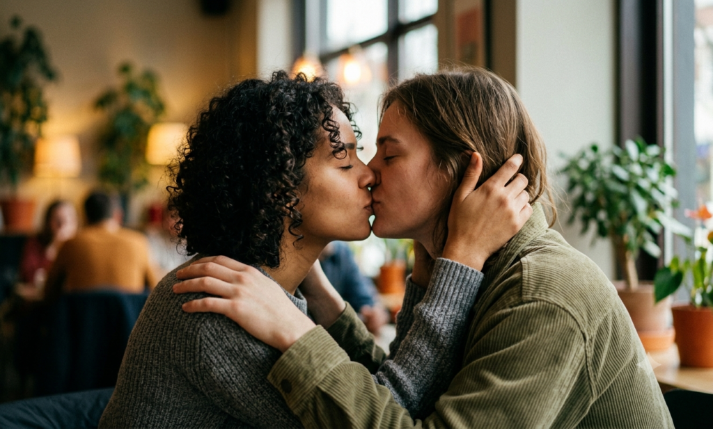 undulating kiss meaning